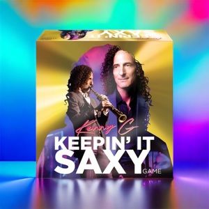 Kenny G Keepin’ It Saxy Board Game. 2-5 Players. NWT. Sealed and new.